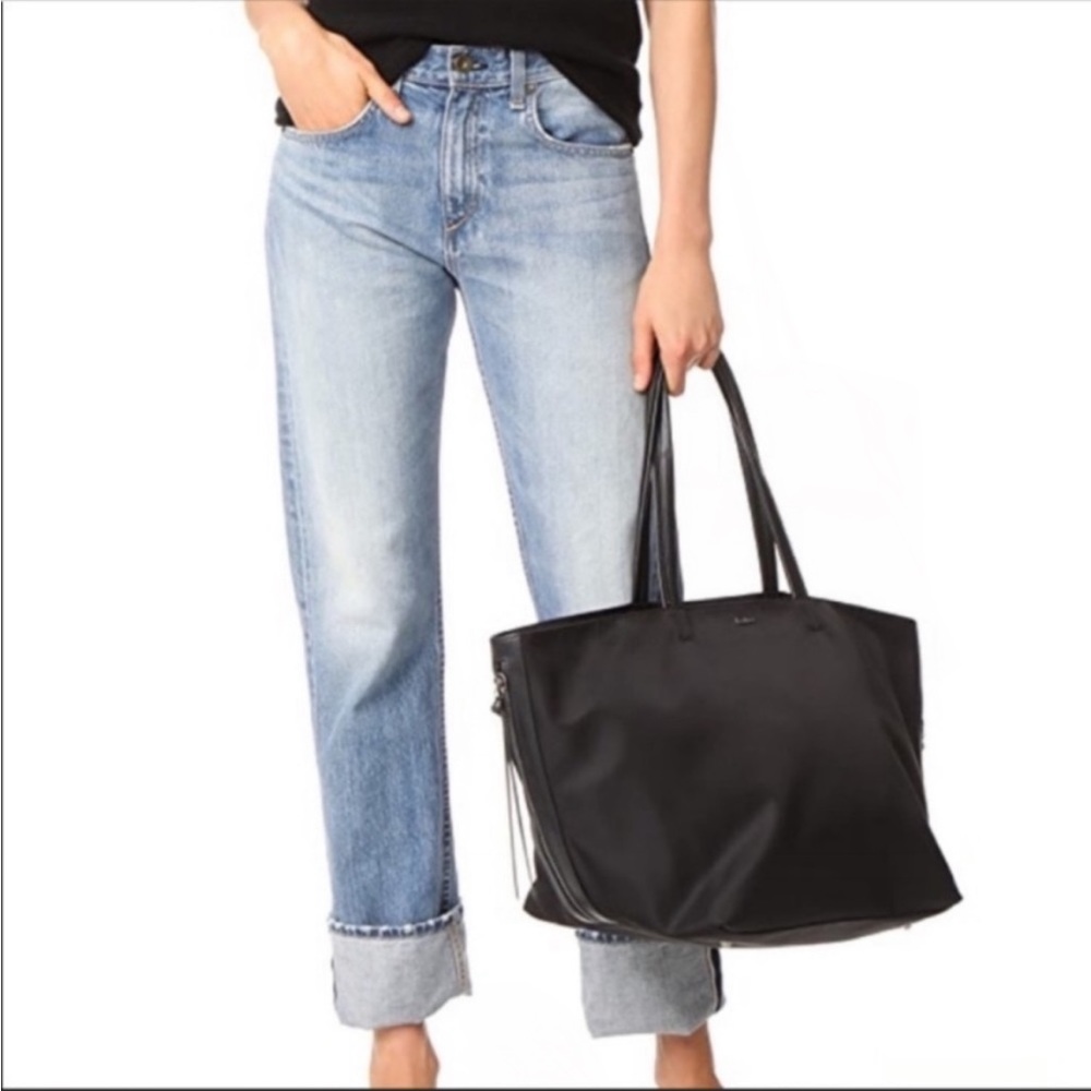 Botkier New York Bond Black Nylon Tote Carry All Bag - Picture 2 of 15